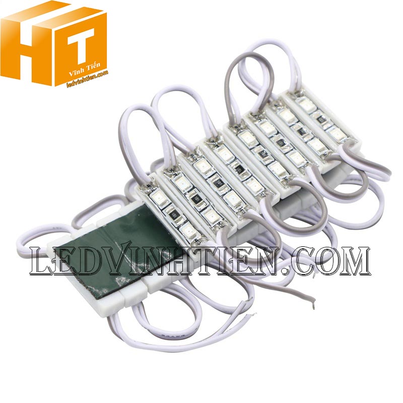 Led hắt 2 bóng 12V 2835 màu xanh dương loại tốt, giá rẻ, siêu sáng, samsung