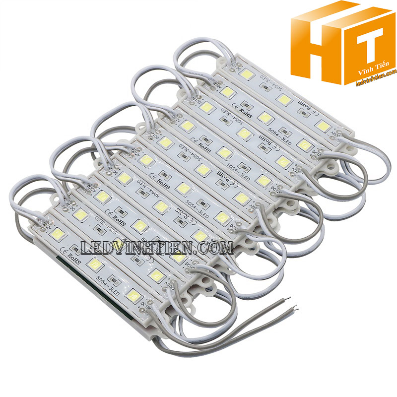 Led module 12V 5054 3 bóng màu đỏ