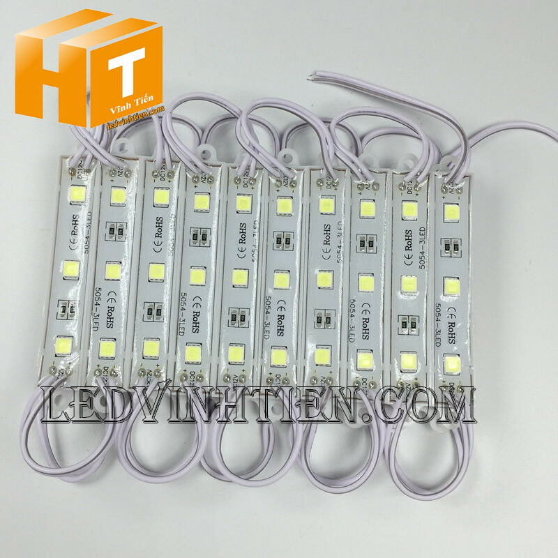 Led hắt 3 bóng 12V 5054 ánh sáng trắng loại tốt, giá rẻ, siêu sáng, samsung