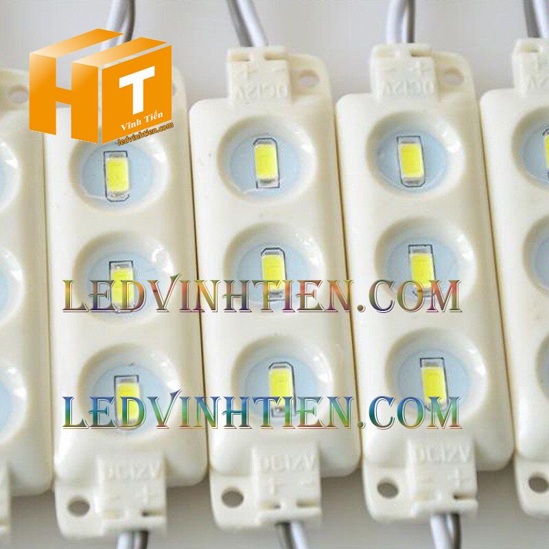 Led hắt 3 bóng hàn quốc 1.5W, loại tốt, siêu sáng, giá rẻ, ledvinhtien.com