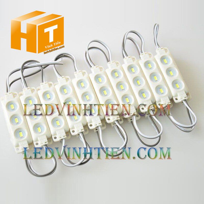 Led hắt 3 bóng hàn quốc 1.5W, loại tốt, siêu sáng, giá rẻ, ledvinhtien.com