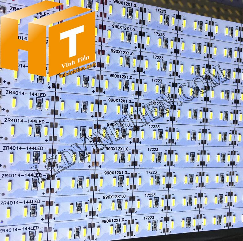 Đèn Led thanh nhôm 12V 4014 loại tốt, giá rẻ, siêu sáng, samsung dùng hắt chử quảng cáo, tủ kệ trưng bày