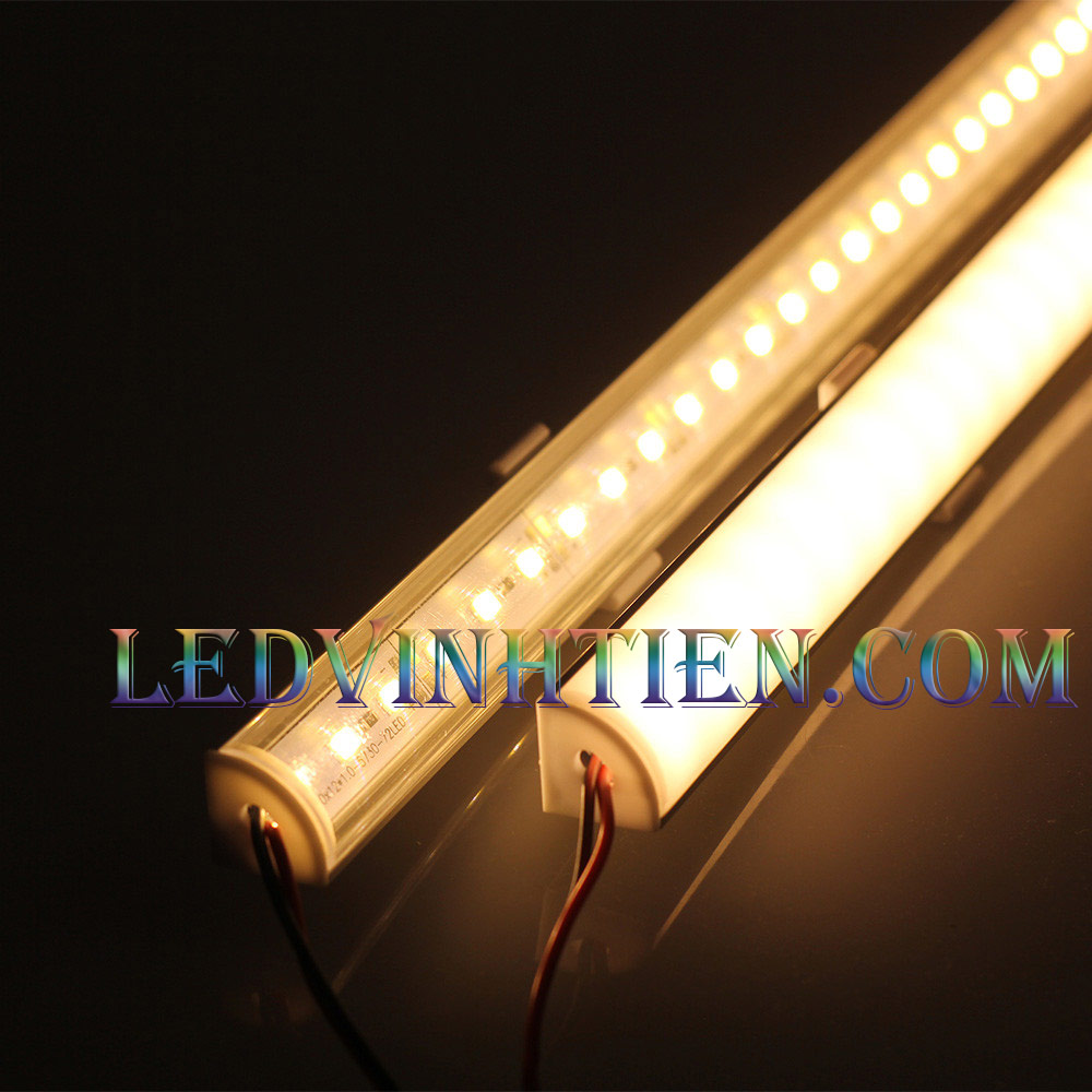 Led thanh nhôm 12V 5050 RGB, nhiều màu,  loại tốt, giá rẻ, Ledvinhtien.com