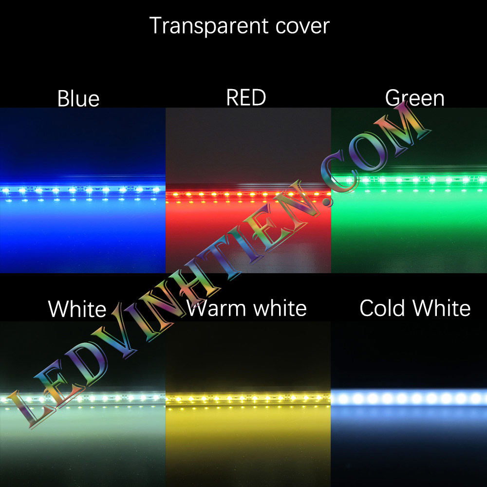 Led thanh nhôm 12V 5050 RGB, ledvinhtien.com