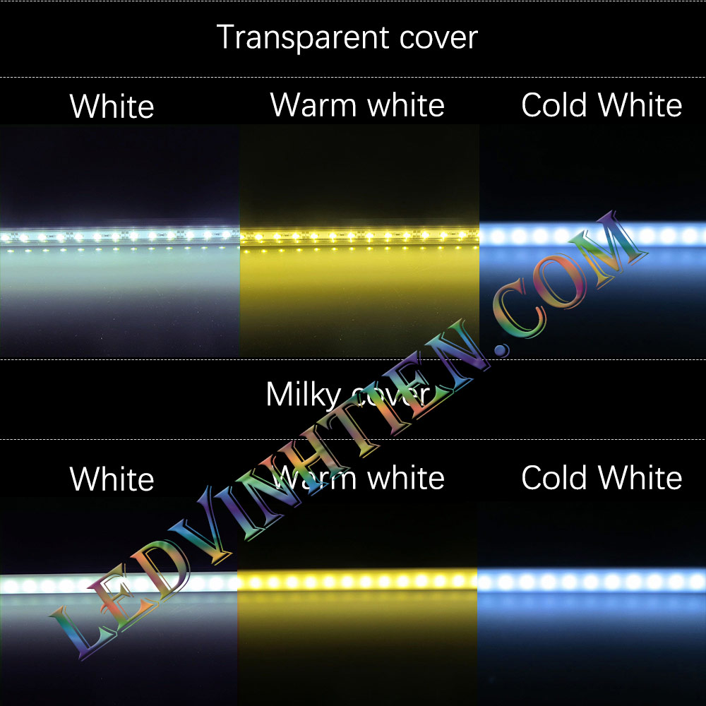 Led thanh nhôm 12V 5050 RGB, ledvinhtien.com