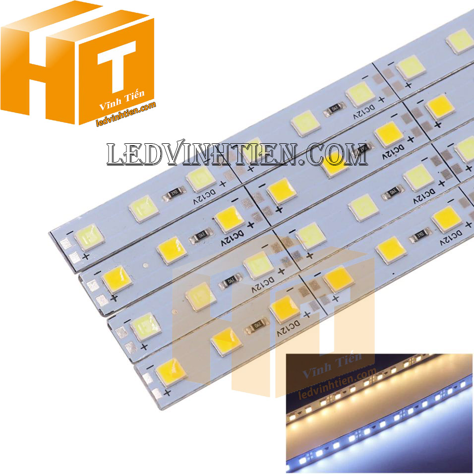 Led thanh nhôm 12V 4000k 5054 loại tốt, giá rẻ, siêu sáng, samsung