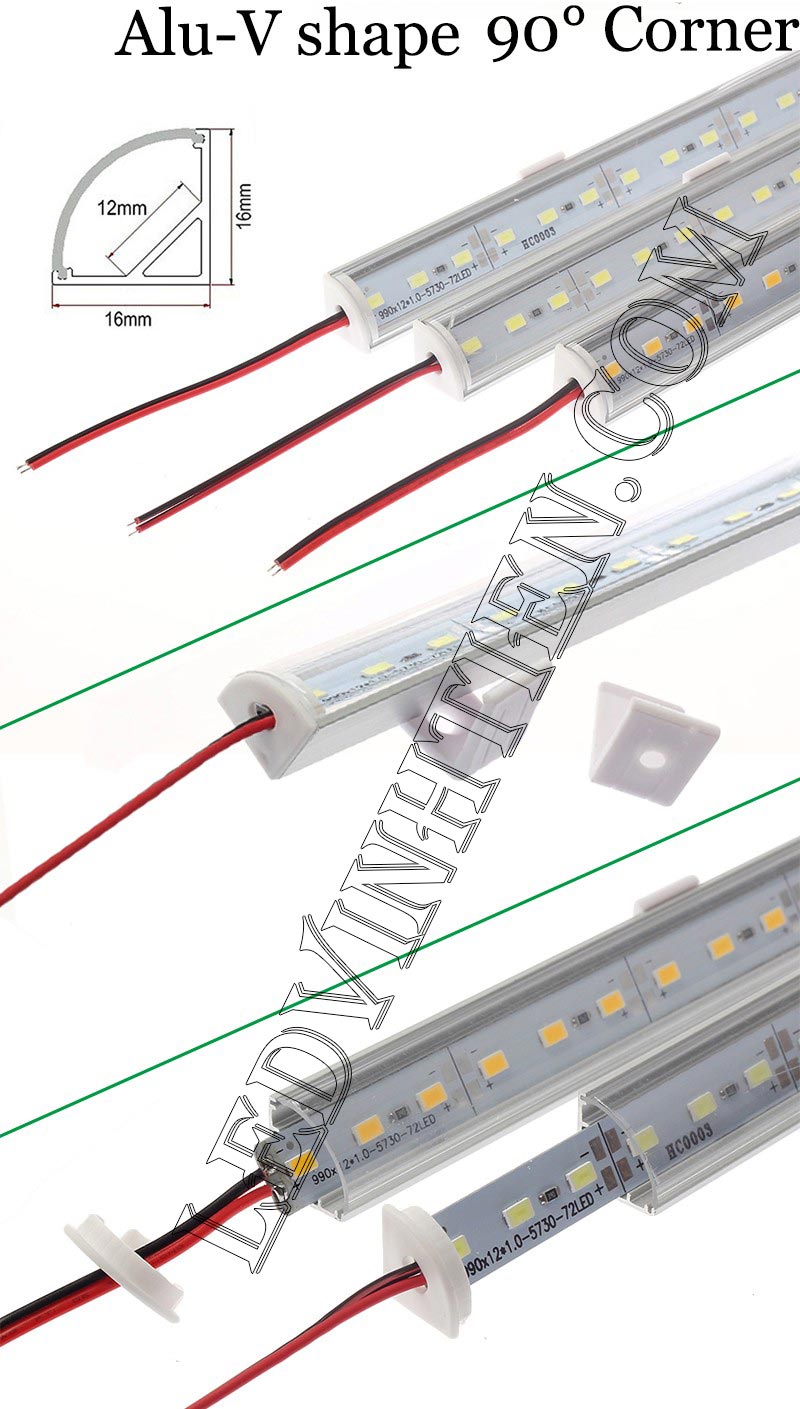 Led thanh nhôm 12V 5630, ledvinhtien.com