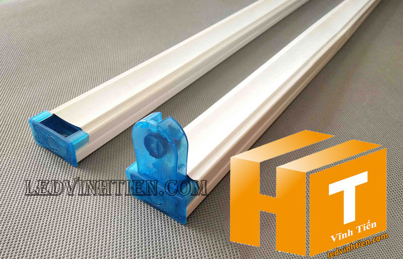 Máng đèn LED 1m2 đầu xanh loại tốt, giá rẻ, chất lượng