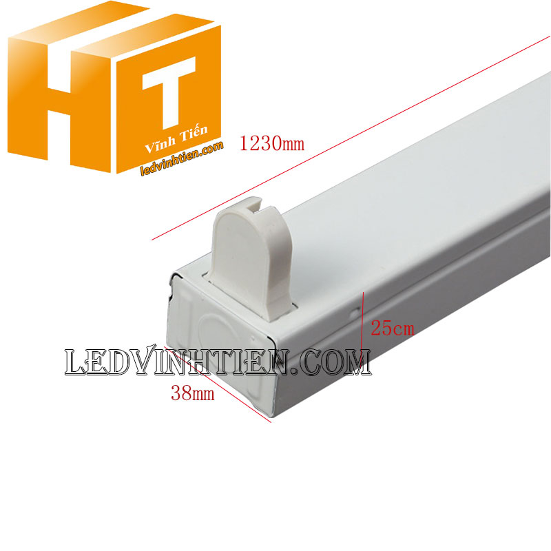 Máng đèn LED 1m2 dày loại tốt, giá rẻ