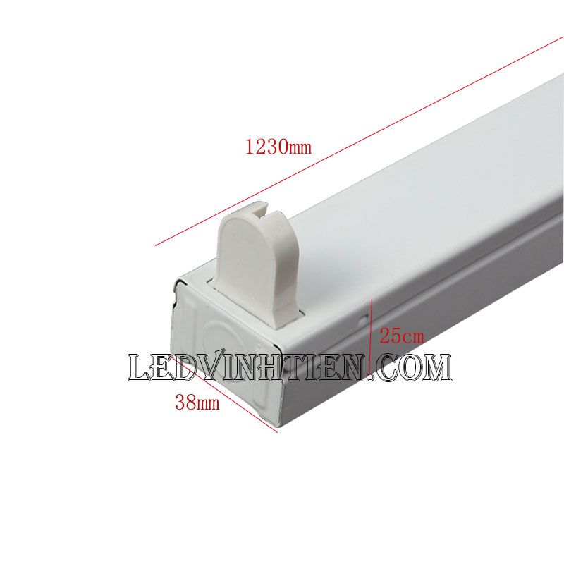 Máng đèn LED 1m2 dày loại tốt, giá rẻ
