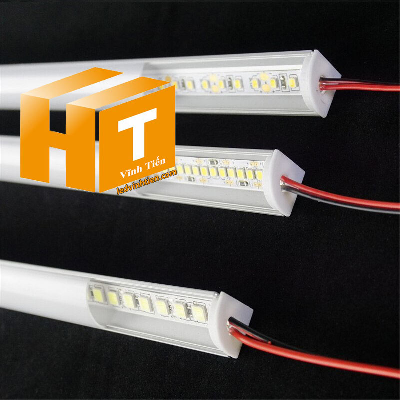 Máng nhôm dùng cho đèn led thanh