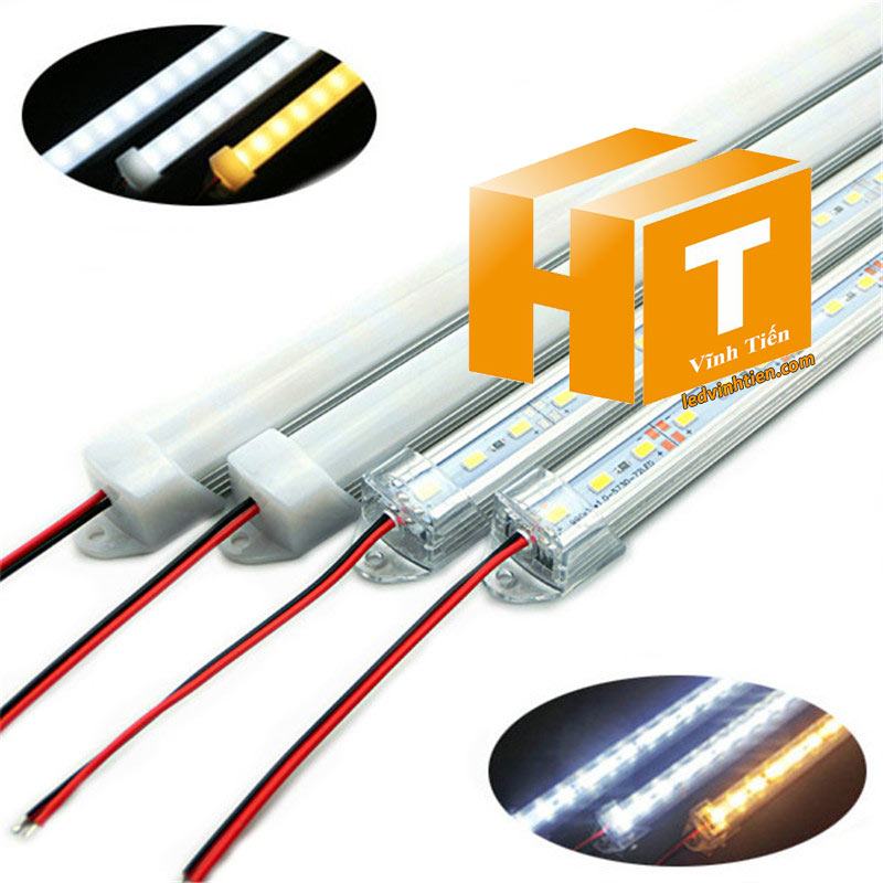 Máng nhôm đèn led, ledvinhtien.com