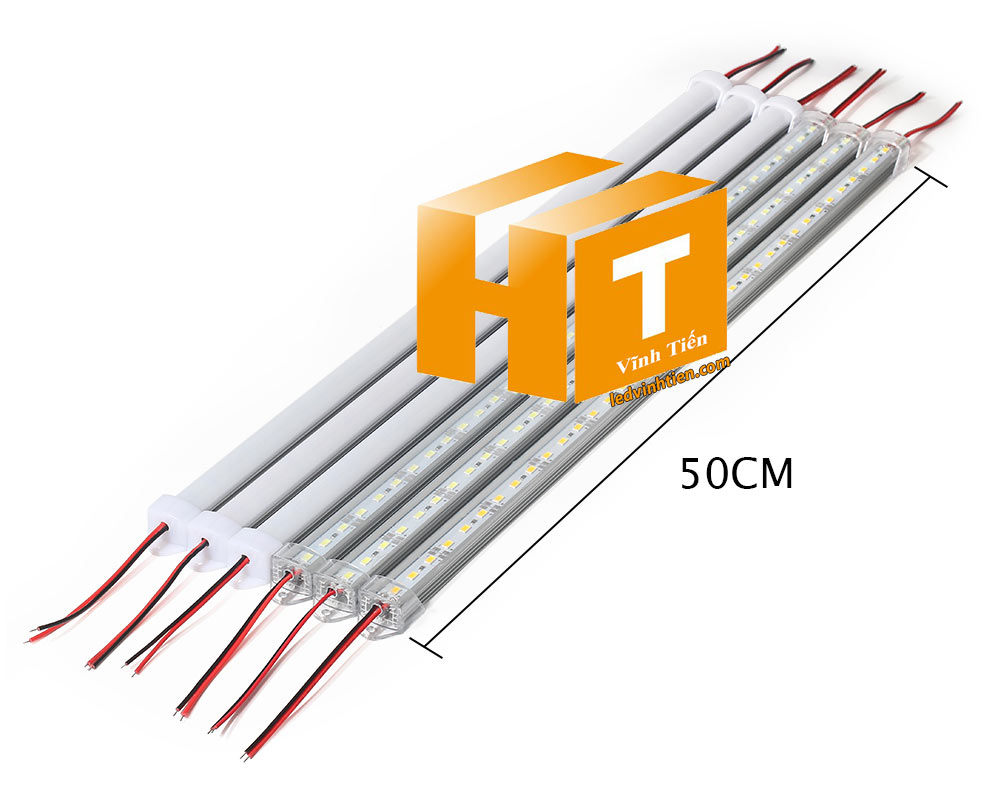 Máng nhôm đèn led, ledvinhtien.com