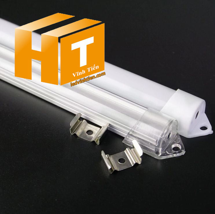Máng nhôm đèn led, ledvinhtien.com