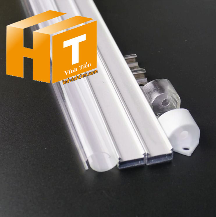 Máng nhôm đèn led, ledvinhtien.com