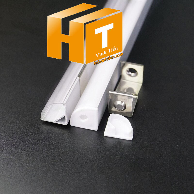 Máng nhôm đèn led, ledvinhtien.com