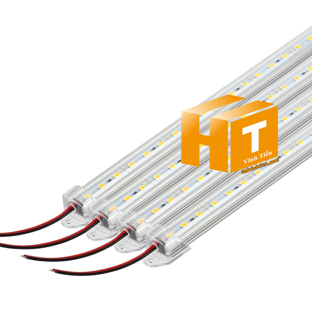 Máng nhôm đèn led, ledvinhtien.com