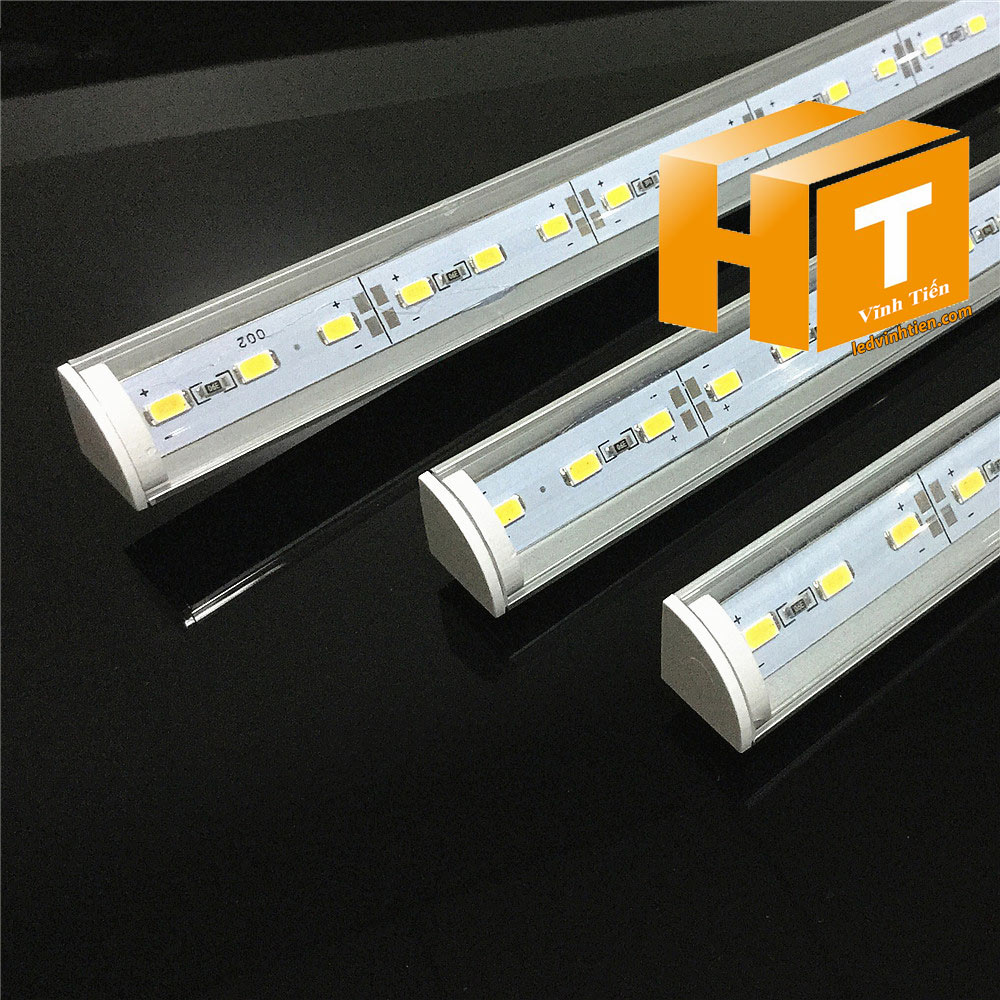Máng nhôm đèn led, ledvinhtien.com