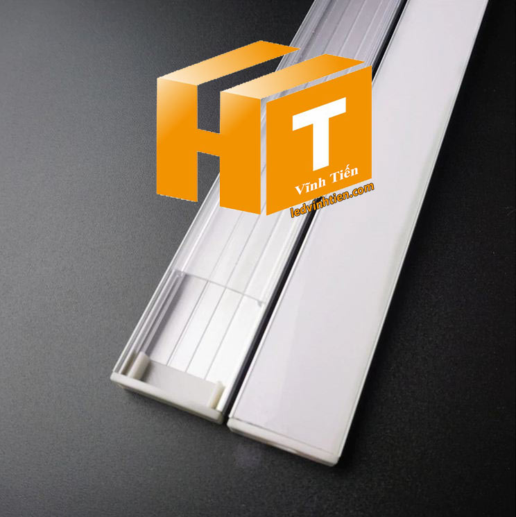 Máng nhôm đèn led, ledvinhtien.com