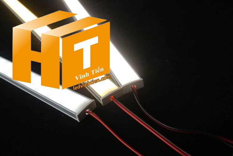 Máng nhôm đèn led, ledvinhtien.com