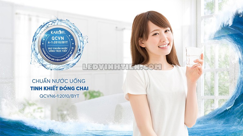 máy lọc nước Karofi 10 lõi tại Vĩnh Tiến