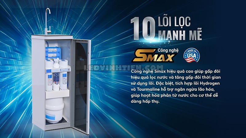 máy lọc nước Karofi 10 lõi chính hãng