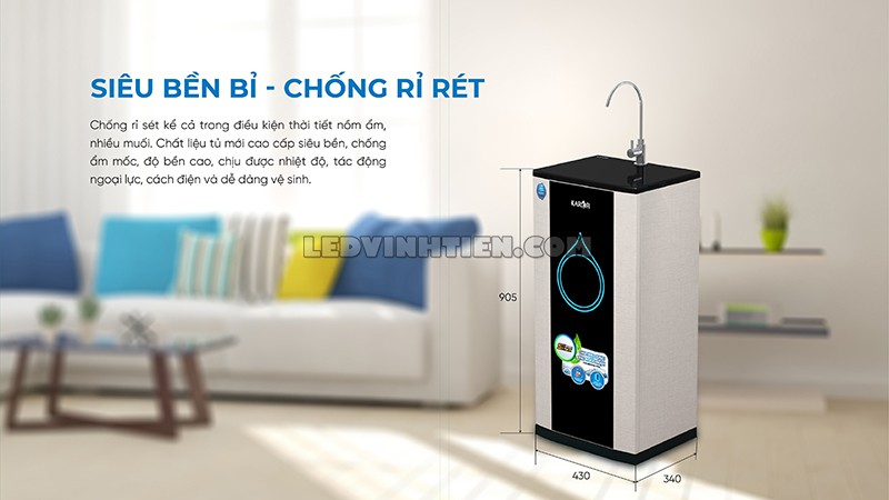 máy lọc nước RO 10 lõi chính hãng Karofi giá rẻ