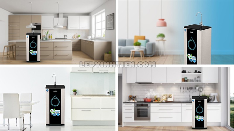 máy lọc nước RO 10 lõi chính hãng Karofi, bán tại Vĩnh Tiến