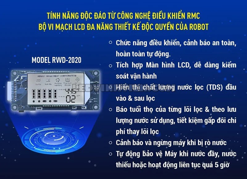 Tính năng của máy lọc nước 9 cấp RO ALPHA 139W