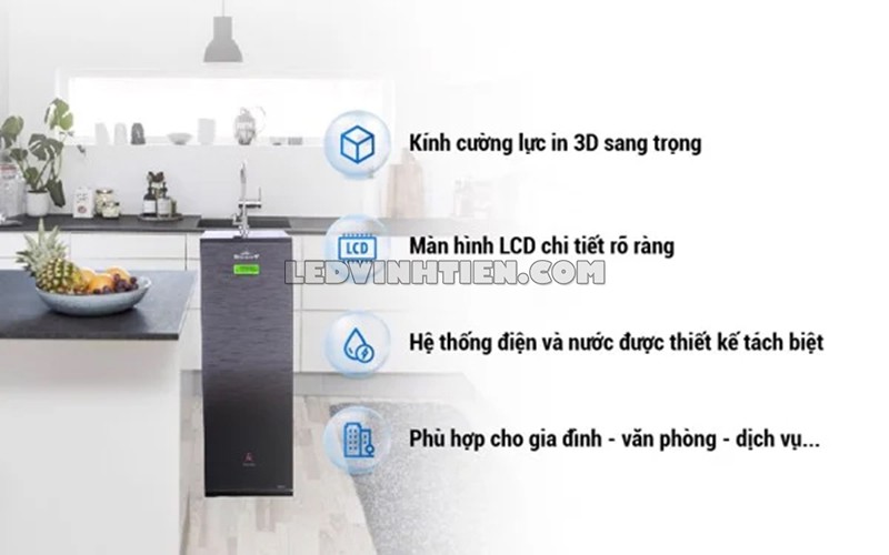 Tính năng của máy lọc nước UF, RO RENO PRO 239G-UR hàng chính hãng