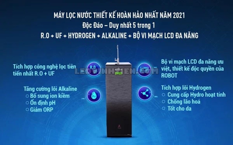 Tính năng của máy lọc nước UF, RO RENO PRO 239G-UR loại tốt