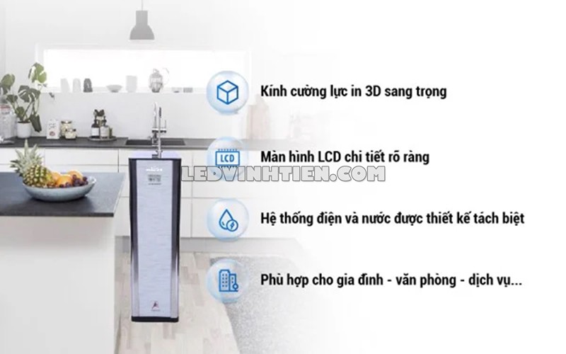 Tính năng của máy lọc nước nóng lạnh CLASSY PRO 339WK-UR chính hãng