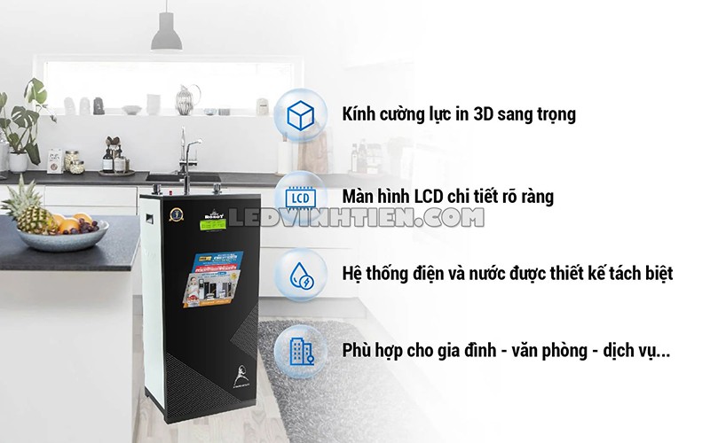 Tính năng của máy lọc nước nóng nguội SPRING PRO 410GH-UR chính hãng