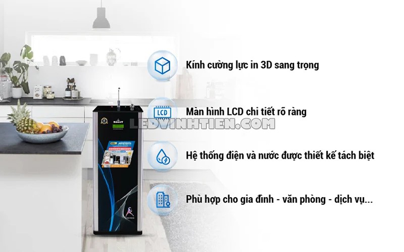 Tính năng của máy lọc nước nóng lạnh ELITE PRO 739GK-UR chính hãng