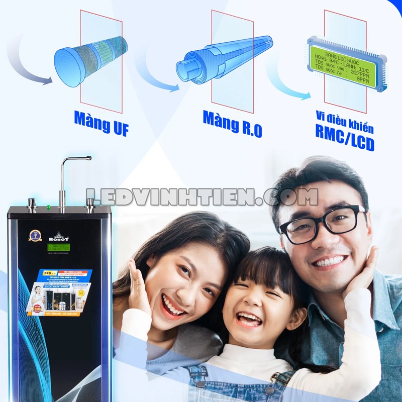 Tính năng của máy lọc nước nóng lạnh ELITE PRO 7410GQ-UR