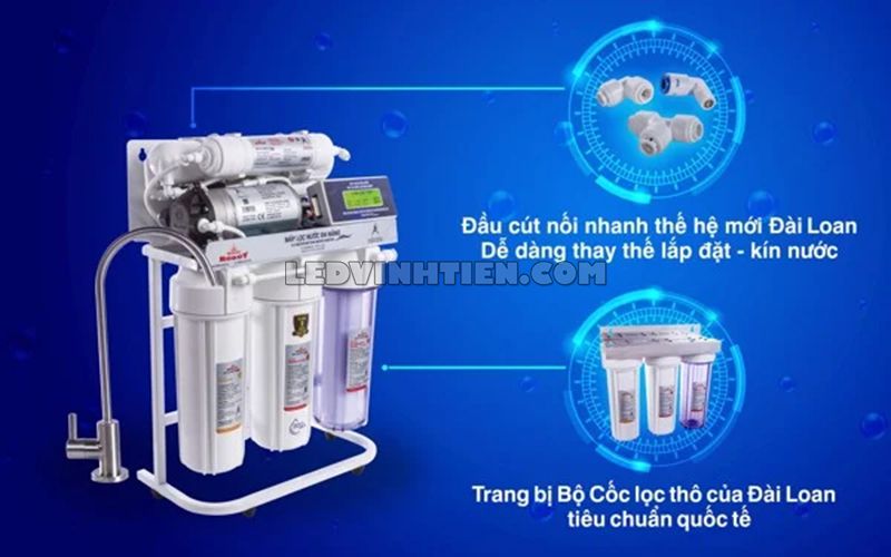 Tính năng của máy lọc nước 9 cấp RO ALPHA-9GN chính hãng