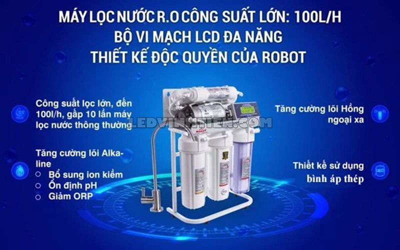 Tính năng của máy lọc nước 9 cấp RO ALPHA-9GN chiết khấu cao