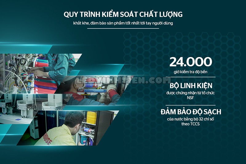 máy lọc nước RO 10 lõi Sunhouse chính hãng