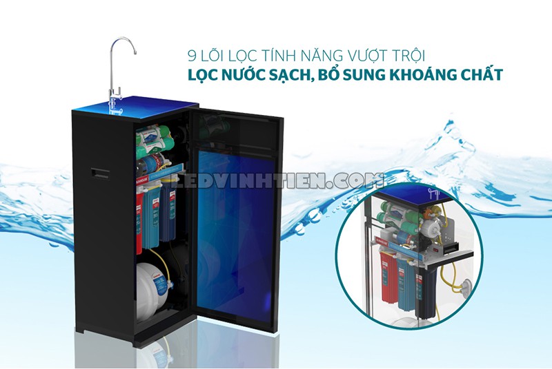 máy lọc nước RO 9 lõi giá rẻ