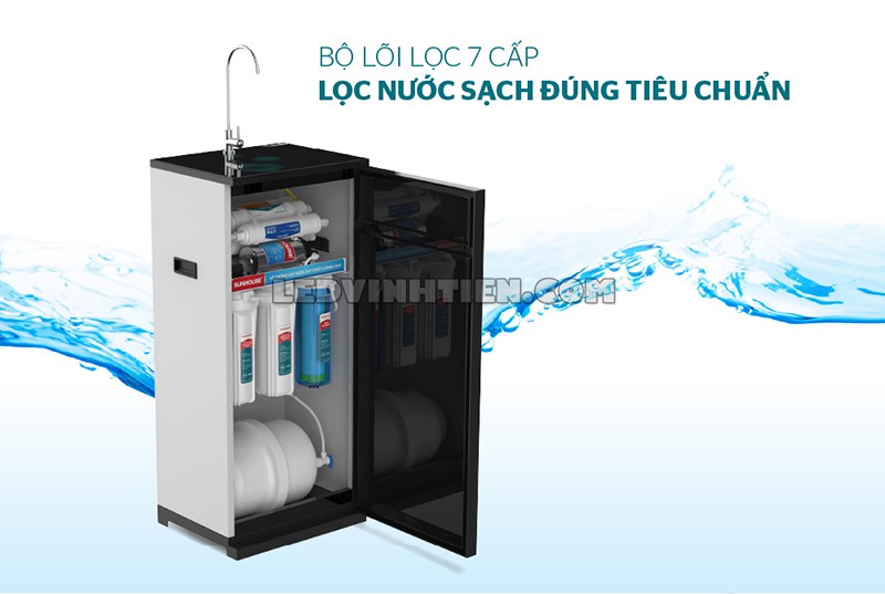 máy lọc nước RO 7 lõi giá rẻ