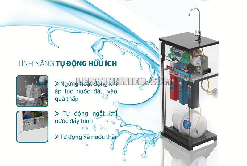 máy lọc nước RO 9 lõi chính hãng Sunhouse loại tốt