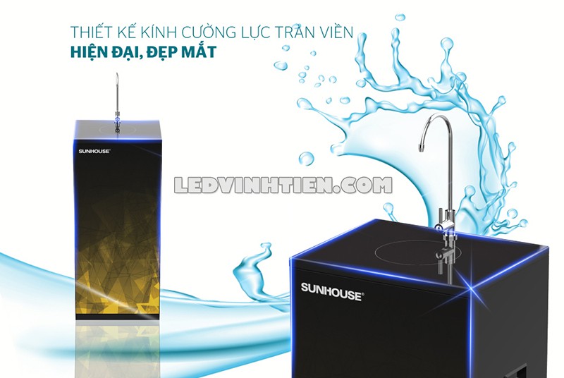 máy lọc nước RO 9 lõi chính hãng Sunhouse