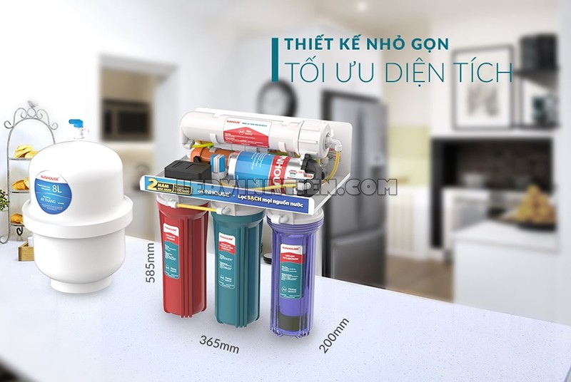 máy lọc nước RO không vỏ 8 lõi giá rẻ