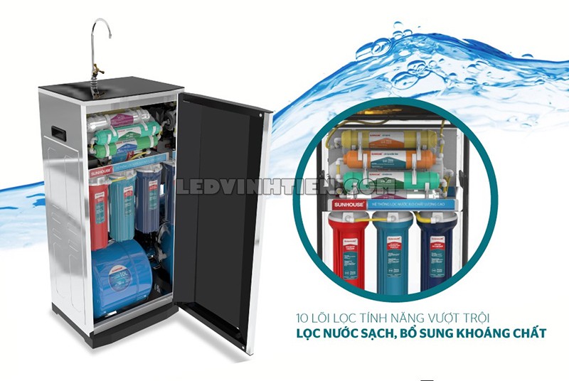 máy lọc nước RO 10 lõi loại tốt