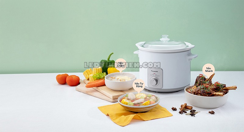 nồi nấu chậm Panasonic loại tốt