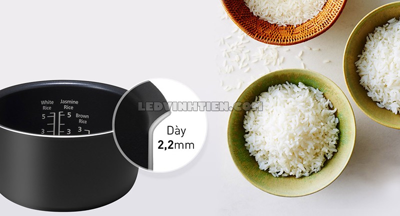 nồi cơm điện cao tầng SR-CL188WRA giá rẻ