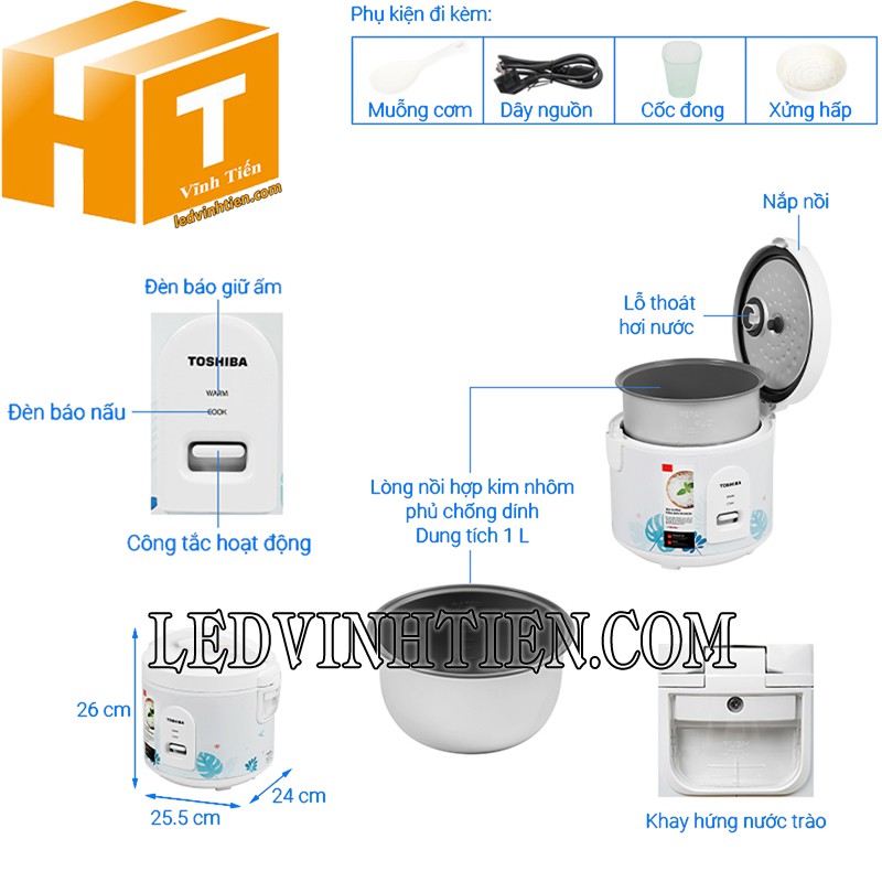 nồi cơm điện RC-10JH2PV(B)