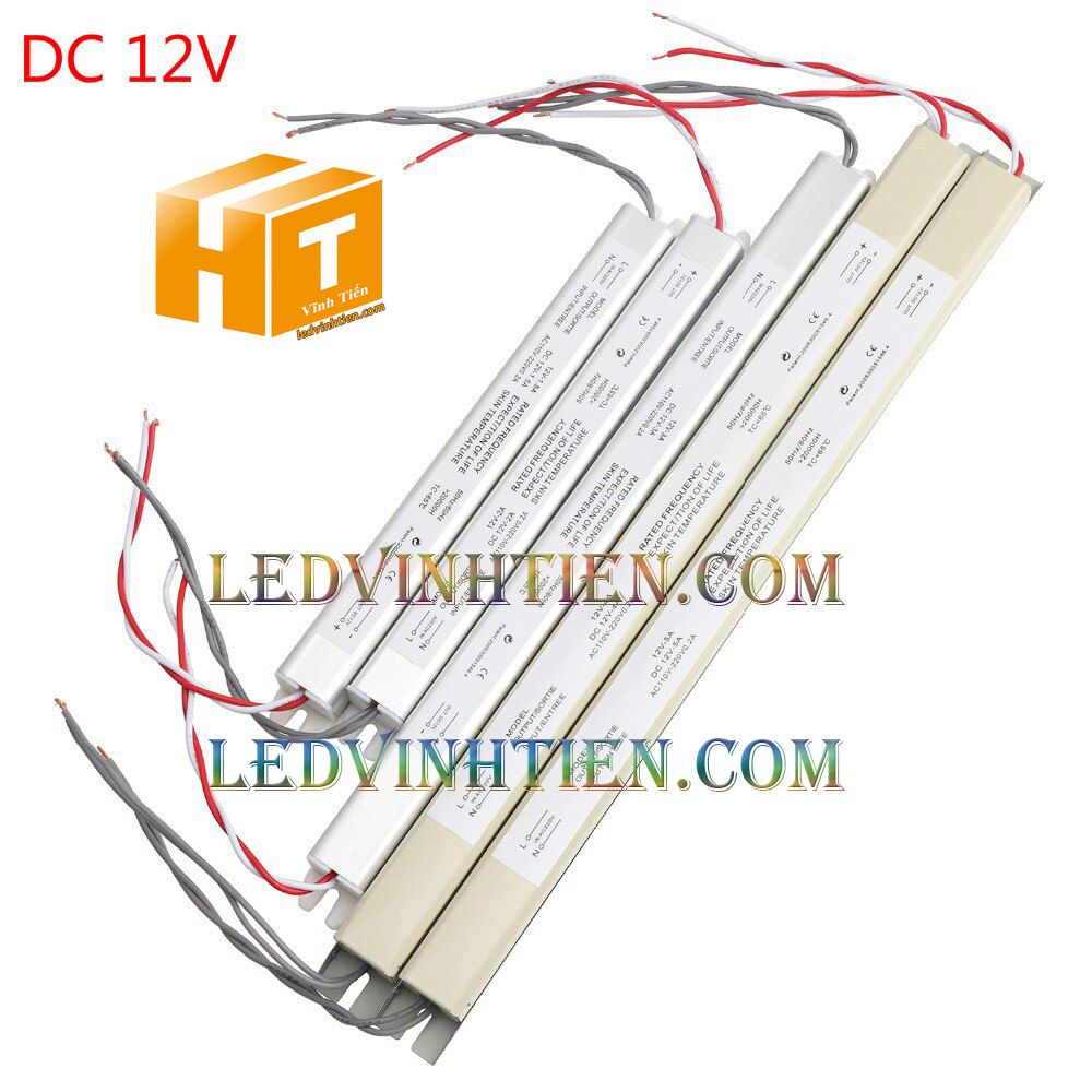 Bộ Nguồn đũa DC12V 2A 24W ngoài trời loại tốt, giá rẻ, đủ ampe dùng cấp nguồn DC cho đèn led, camera, tự động hóa