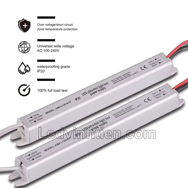 Nguồn đũa 12V 2A loại tốt