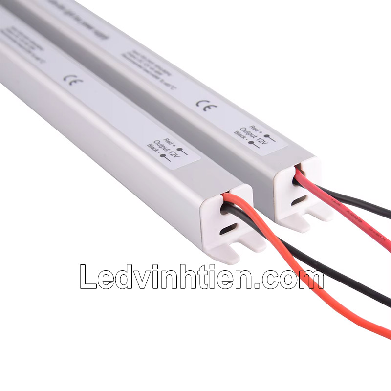 Nguồn đũa 12V 2A vỏ nhôm